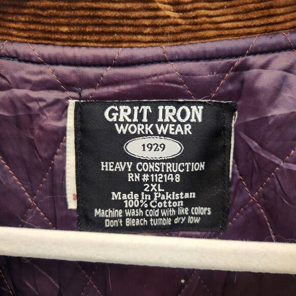 Vtg 70s? McGregor Green Plaid Wool Blend Quilt Lined Jacket Retro Coat Workwear - Picture 3 of 10